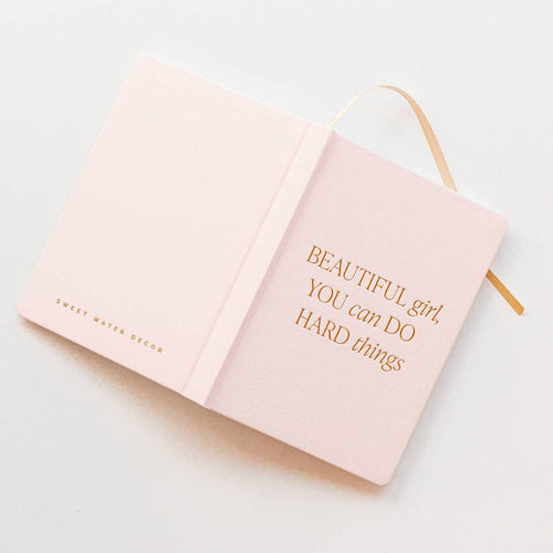 "Beautiful Girl" Fabric Journal