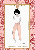 Belem Trousers Paper Sewing Pattern - Maison Fauve - Simplifi Fabric