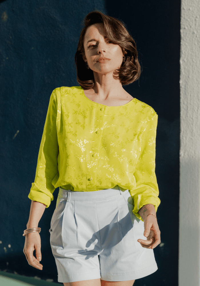Bellini Blouse Paper Sewing Pattern - Maison Fauve - Simplifi Fabric