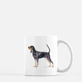 Black and Tan Coonhound Coffee Mug