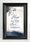 Bless this Home framed art, 8 x 12"