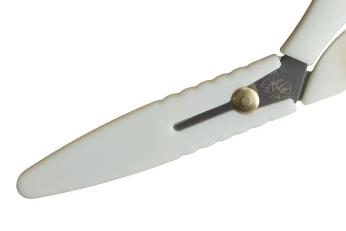 Bloom Series 8.5" Fabric Scissors - White - LDH Scissors - Simplifi Fabric