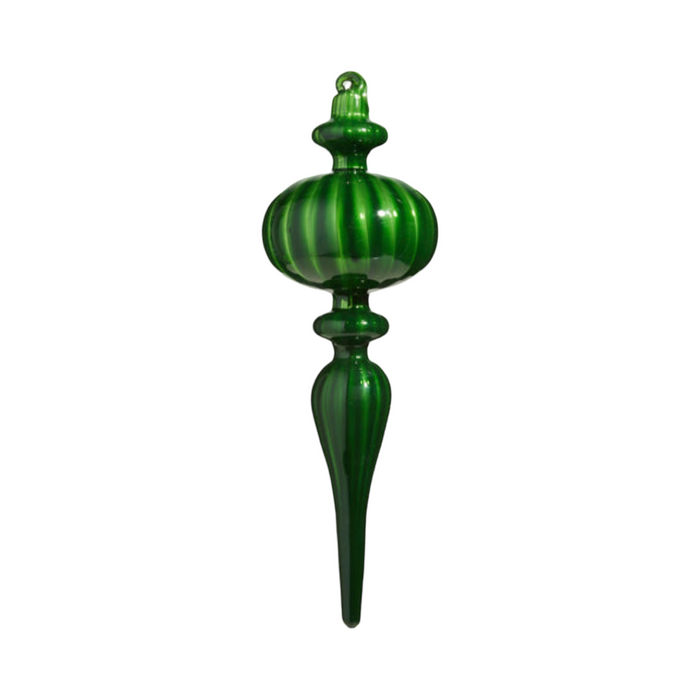 Blown Glass Finial Ornament