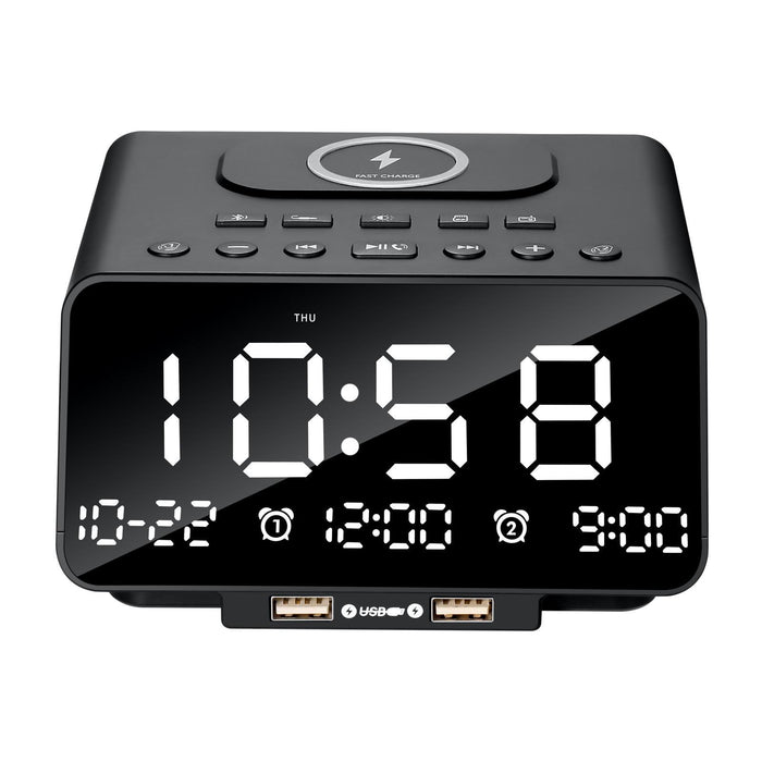 Bluetooth LED Radio Alarm dock station