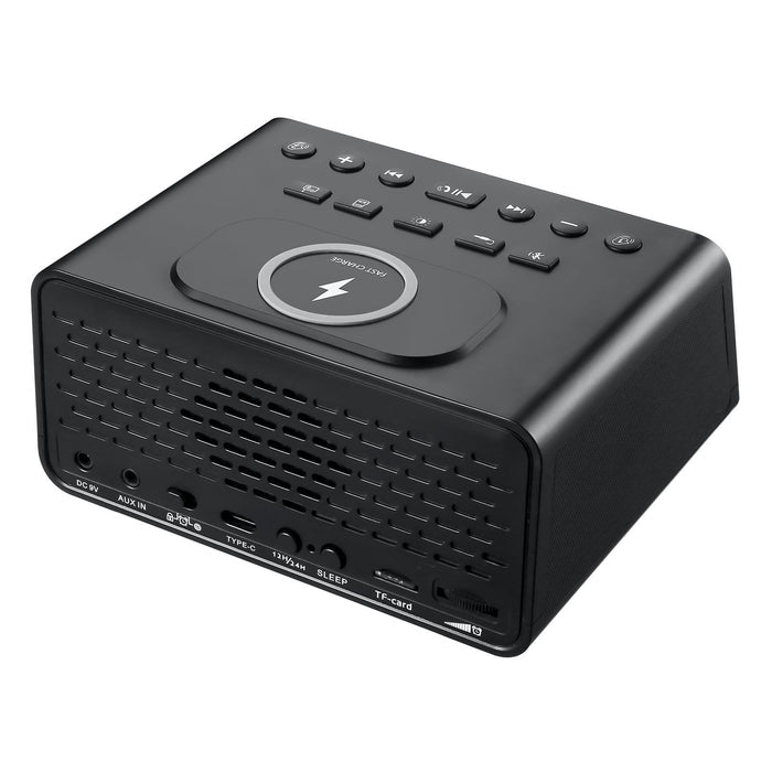 Bluetooth LED Radio Alarm dock station