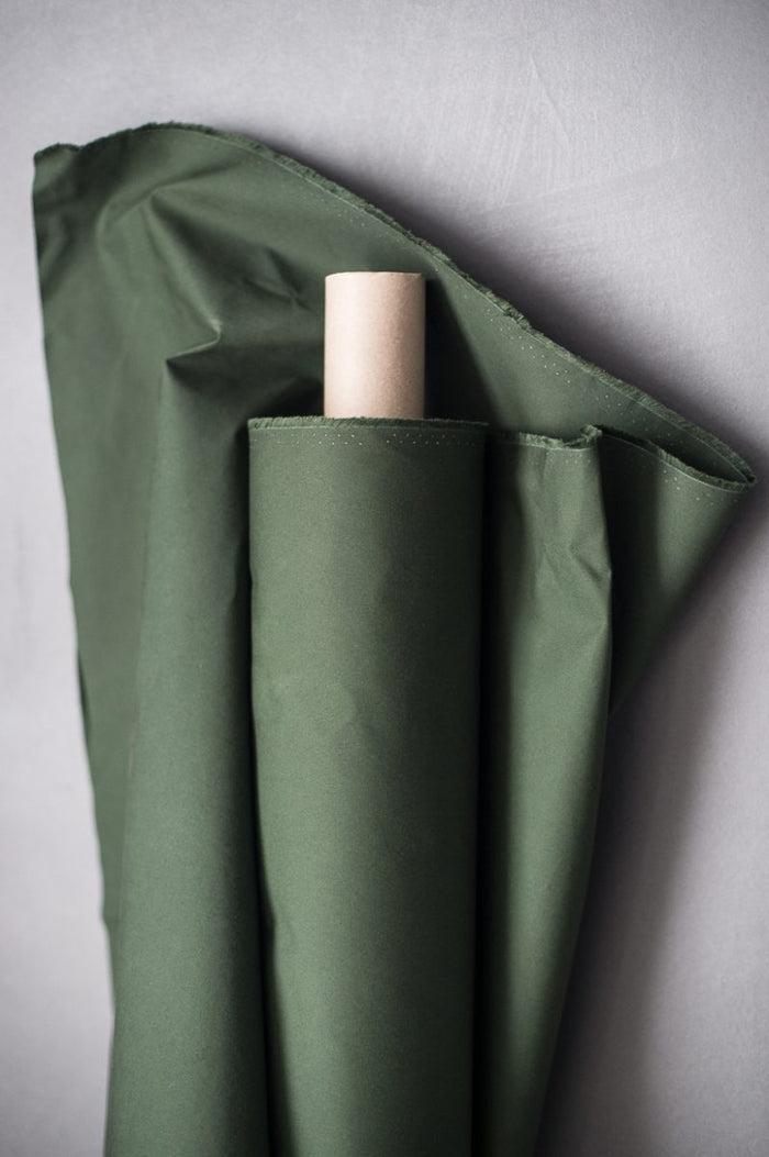 British Organic Cotton Dry Oilskin 7.2oz - Fern - Merchant & Mills - Simplifi Fabric