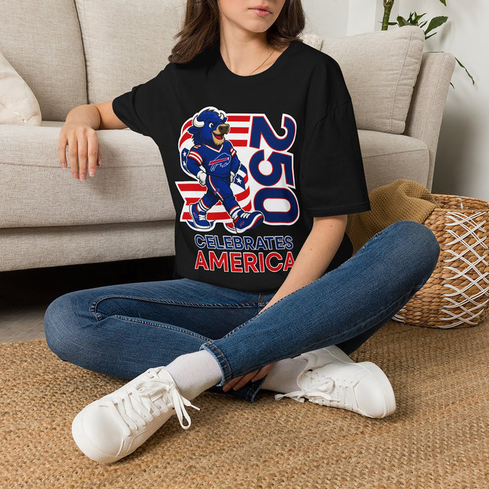 Buff Bill 250 Years Unisex T-Shirt v7128
