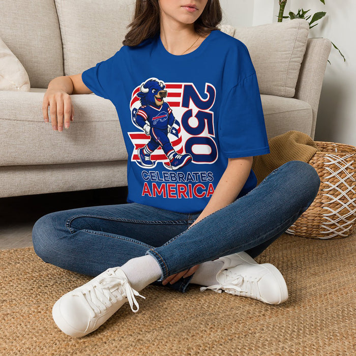 Buff Bill 250 Years Unisex T-Shirt v7128
