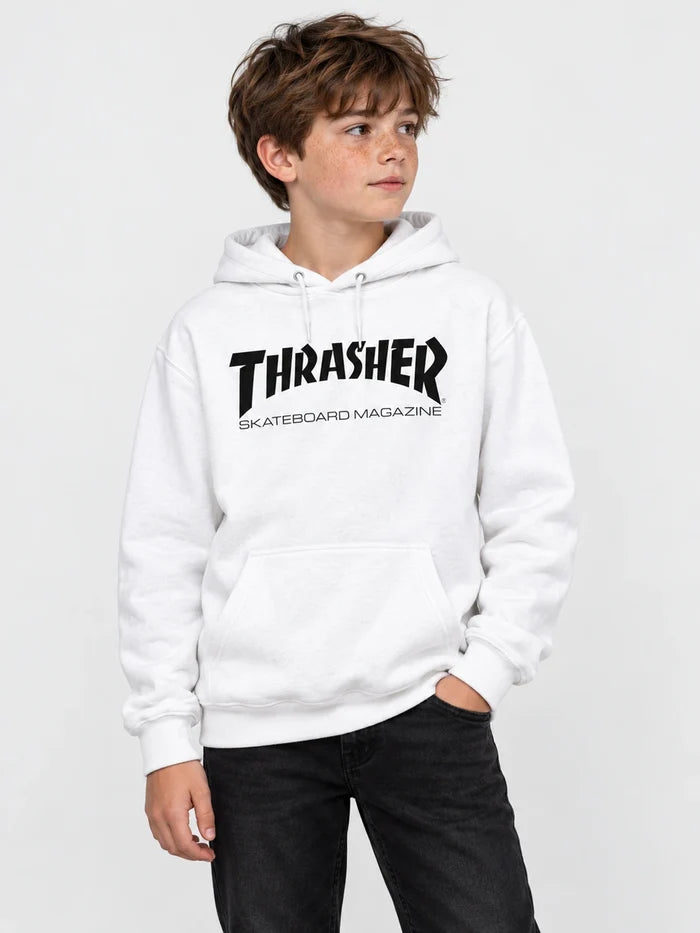 Buzo Thrasher Skate Magazine Niño Blanco — vista principal