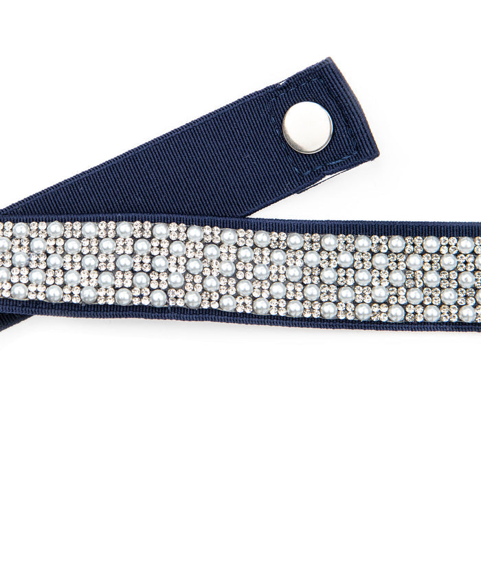 By Debra Girls Mini Pearl Elastic Belt Accessories By Debra