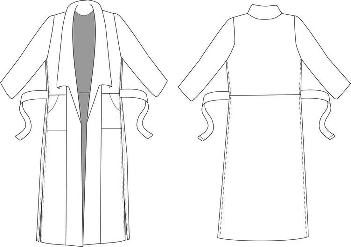 Cambria Duster Pattern - Friday Pattern Company - Simplifi Fabric