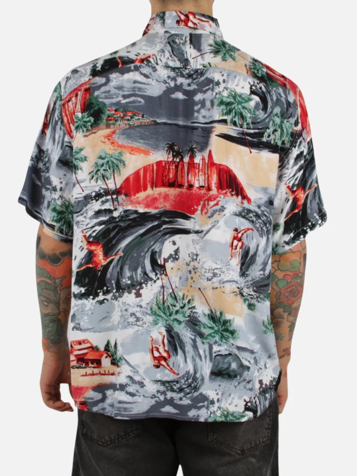Camisa Gotcha Surfing Azul