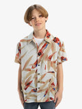 Camisa Rusty Fragment Short Sleeve Niño Blanco - Indy