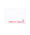 Camp Name Teddy Bear Lined Notecards Pack of 8 Camp A Wink and a Nod Multi Birch Trail