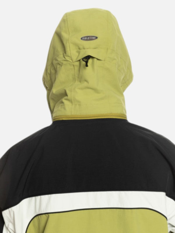 Campera Quiksilver Snow Live Wire Verde Oliva