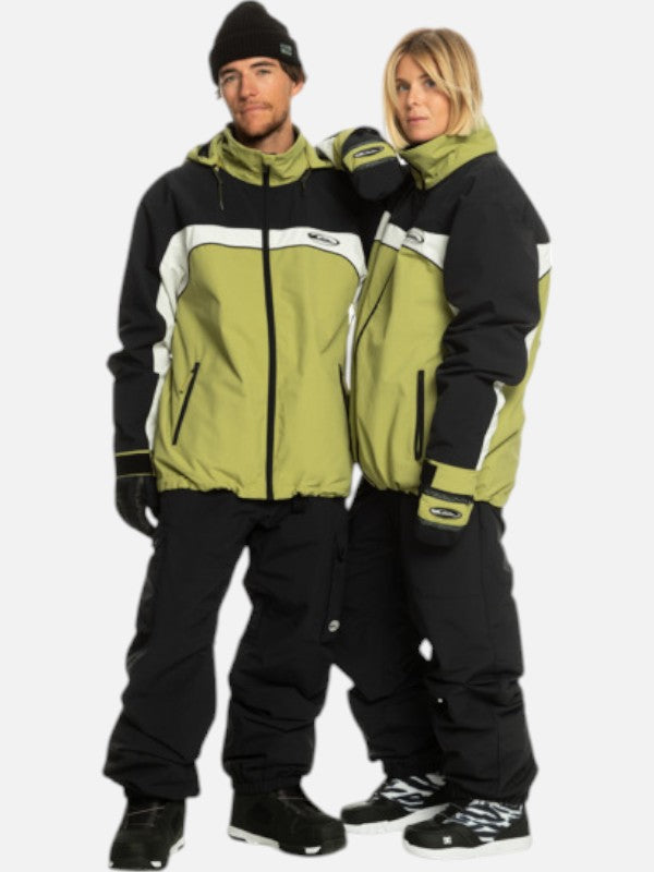 Campera Quiksilver Snow Live Wire Verde Oliva