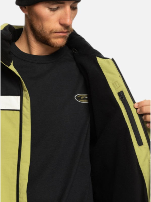 Campera Quiksilver Snow Live Wire Verde Oliva