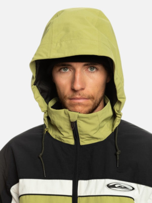 Campera Quiksilver Snow Live Wire Verde Oliva