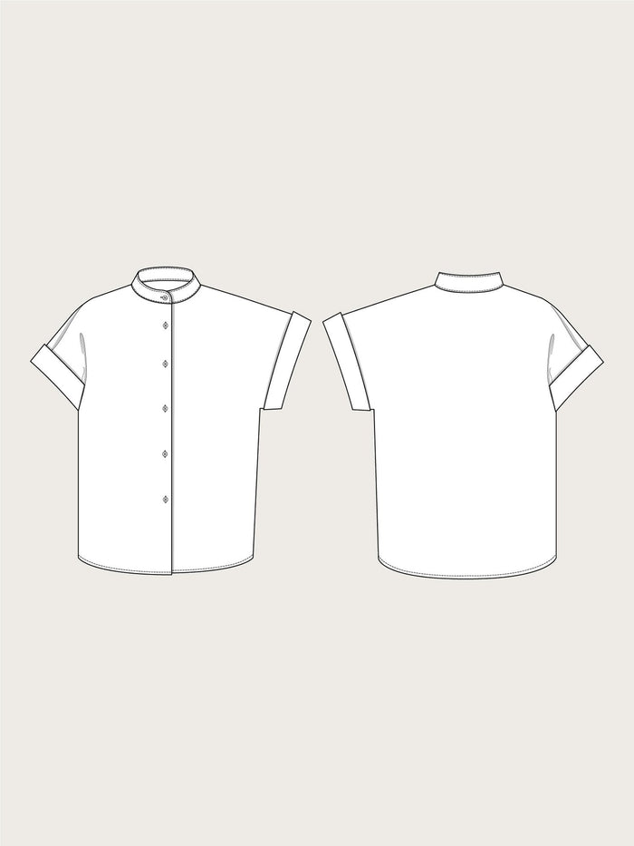Cap Sleeve Shirt Pattern - The Assembly Line - Simplifi Fabric