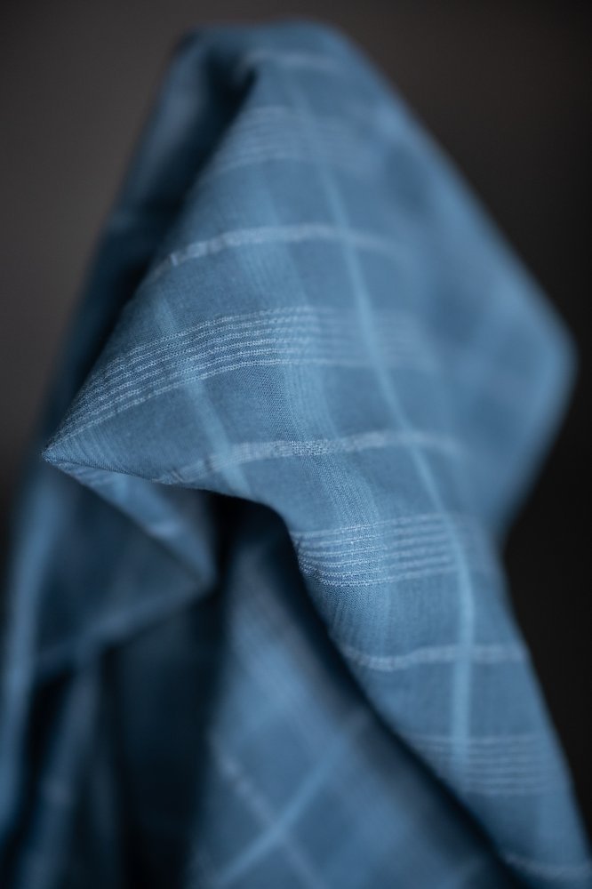 Cerulean Blue Indian Cotton - Merchant & Mills - Simplifi Fabric