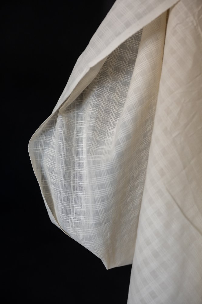 Chequered Stripe Natural Indian Cotton - Merchant & Mills - Simplifi Fabric