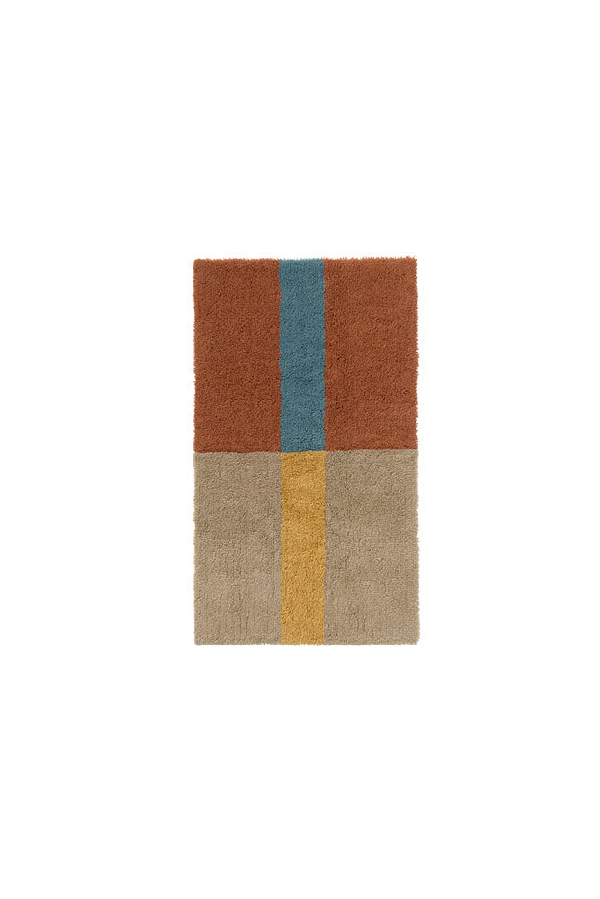Chroma Cinnamon Wool Washable Area Rug - Rugs by Roo