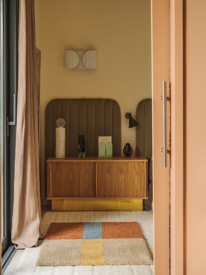 Chroma Cinnamon Wool Washable Area Rug - Rugs by Roo