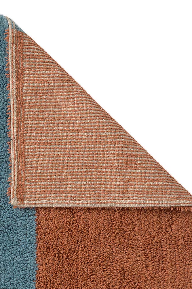 Chroma Cinnamon Wool Washable Area Rug - Rugs by Roo