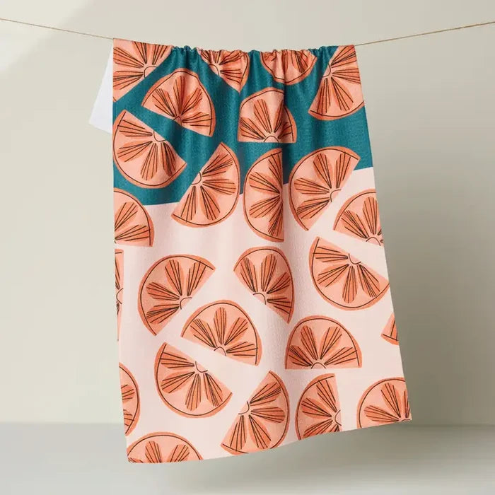 Citrus Slices Tea Towel