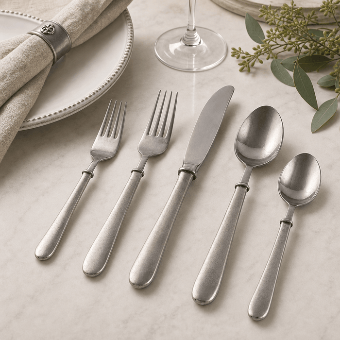 Classic Pewter Placesetting 2