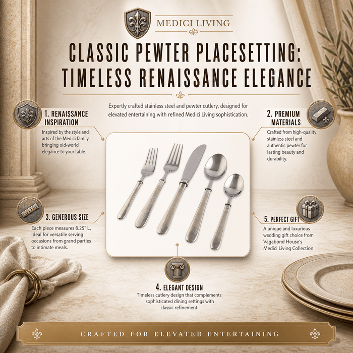 Classic Pewter Placesetting 4