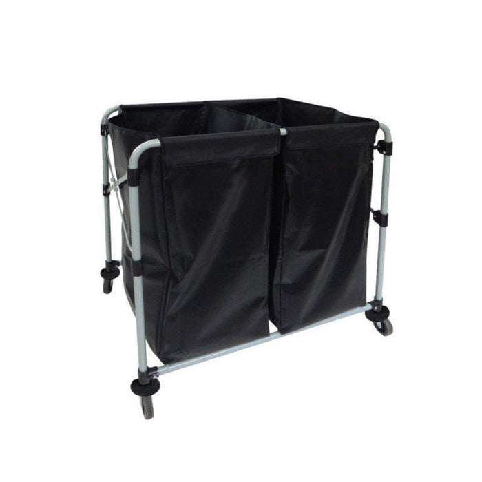 Collapsible Laundry Cart with vinyl bags