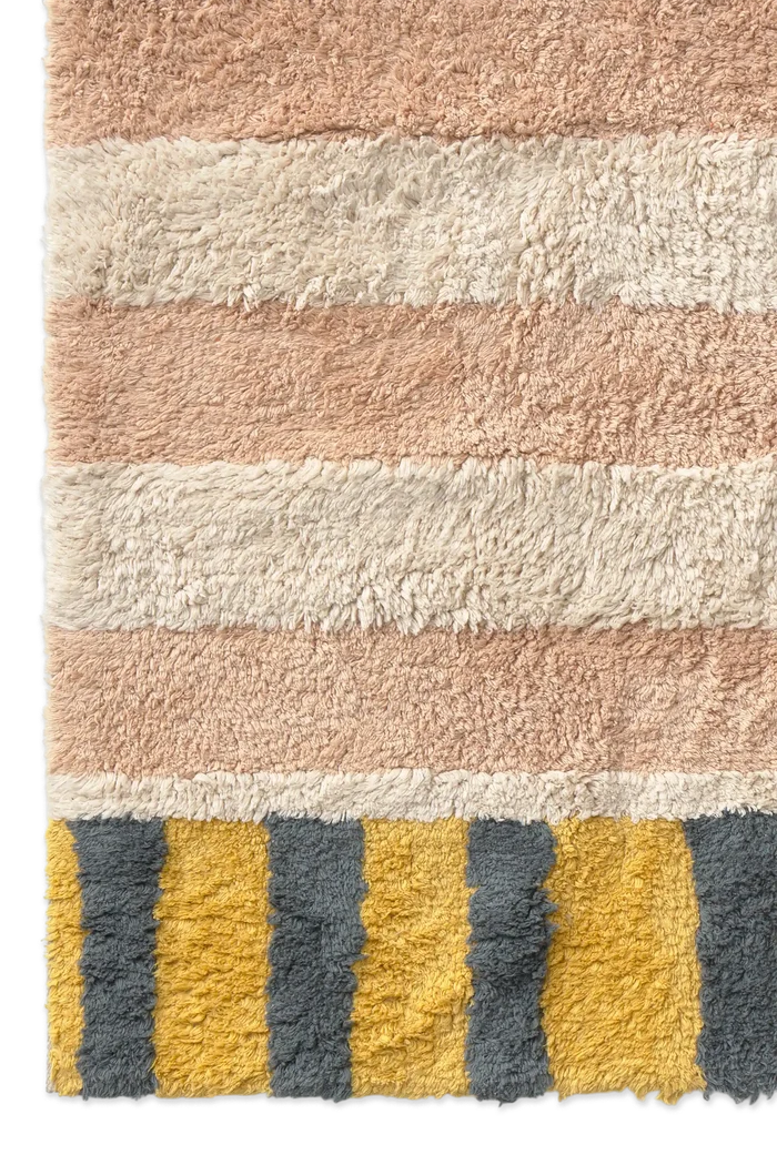 Color On Clay Washable Rug