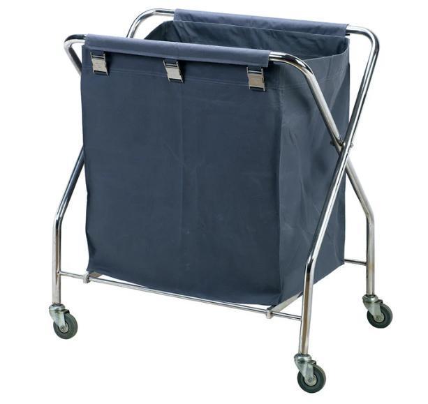 Compact Housekeeping Linen Trolley (foldable cart )