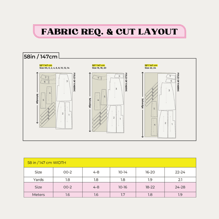 Cool Skirt PDF Pattern - Lydia Naomi - Simplifi Fabric