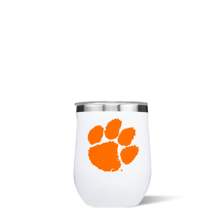Corkcicle Collegiate Stemless Wine -Clemson