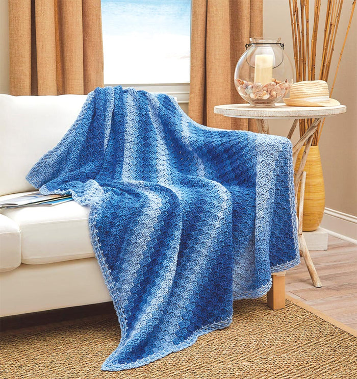 Corner to Corner Ombre Throw