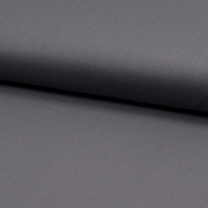 Cotton Voile "Silky Touch" - European Import - Oeko - Tex® - Dark Grey - Simplifi Fabric