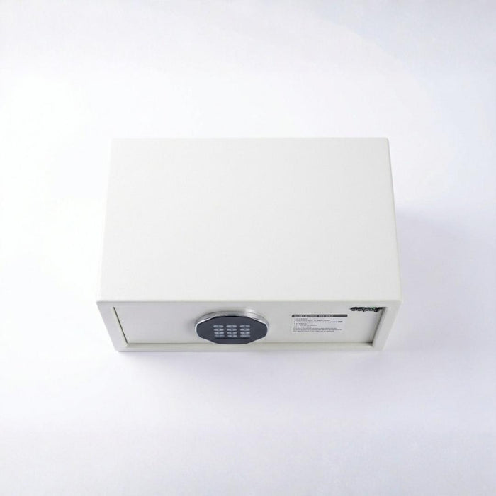 Deluxe Digital Hotel Safe – Commercial Grade (White)