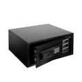 DigiVault in-room hotel safe in black steel with digital keypad