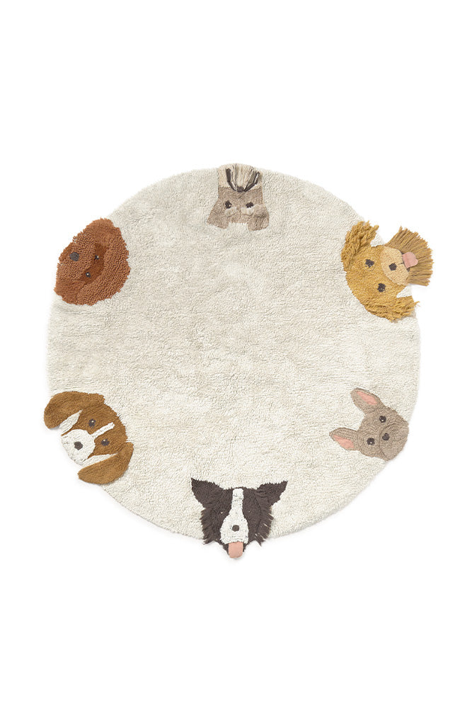 Dogs Washable Area Rug - Rugs by Roo