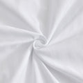 Dolphy Linen 50/50 Polycotton 10mm Satin Stripe White Commercial Doona Cover (Quilt Cover)