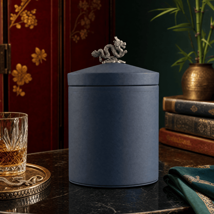 Dragon Vegan Leather Ice Bucket 2