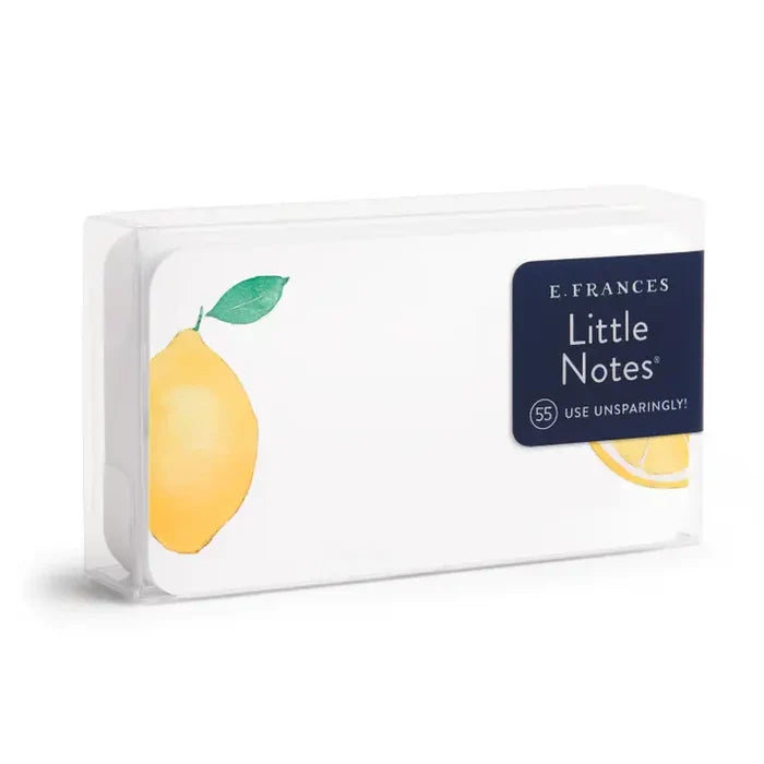 E Frances Little Notes -Lemon