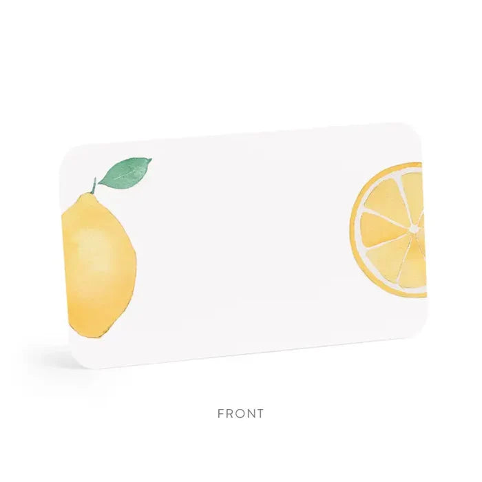 E Frances Little Notes -Lemon