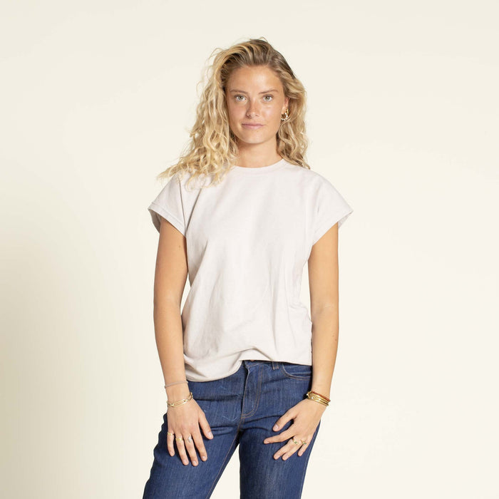 Easy T-Shirt Paper Pattern - Wardrobe by Me - Simplifi Fabric