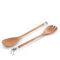 Vagabond House  Elk Head Wood Salad Servers Product Image