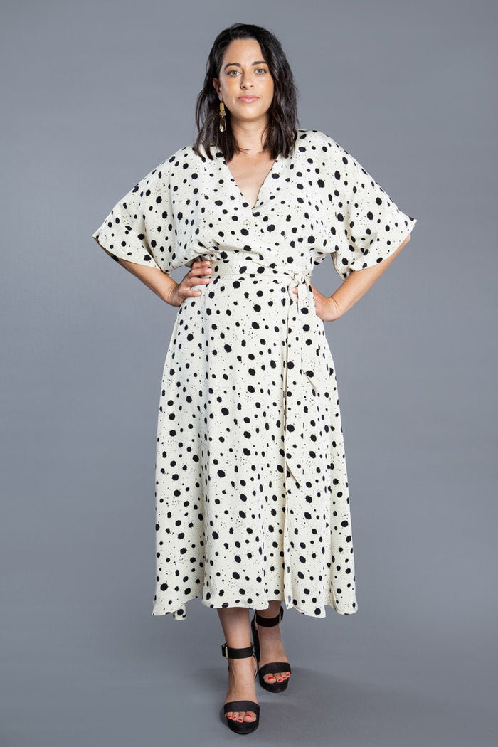 Elodie Wrap Dress Pattern - Closet Core Patterns - Simplifi Fabric