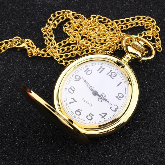 Engraved Pocket Watch - To My Son - Enjoy The Ride - Love Mom - Gwa16010