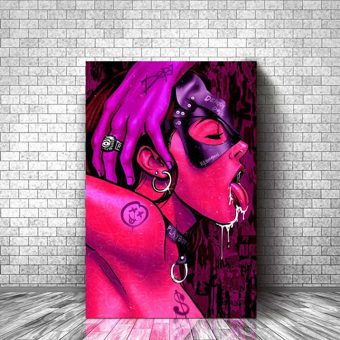 20 x 16 - Small / Gallery Wrap / Purple